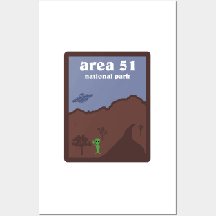 Area 51 National Park Posters and Art